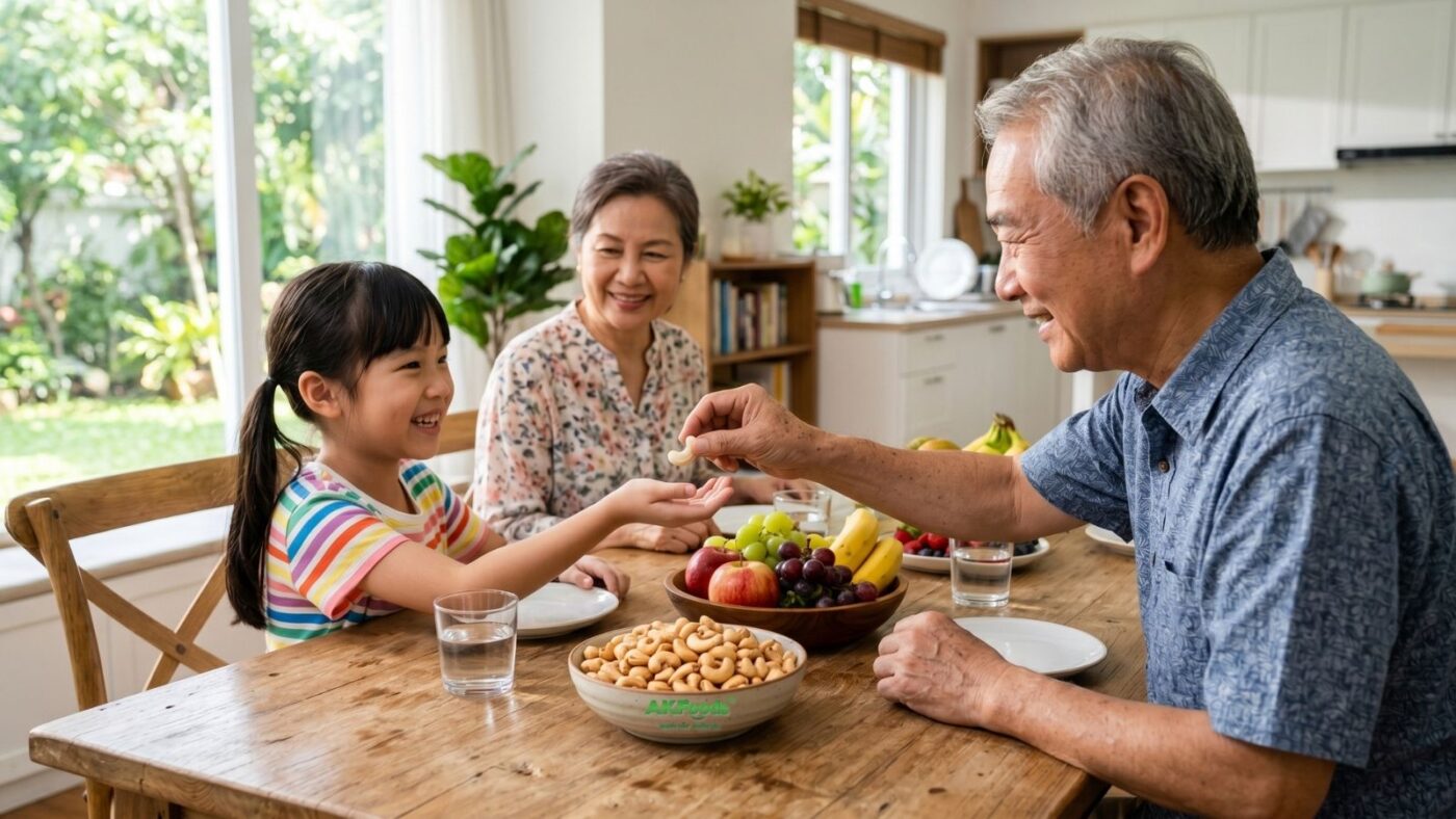 A healthy meal plan explaining what are cashews good for regarding blood sugar control