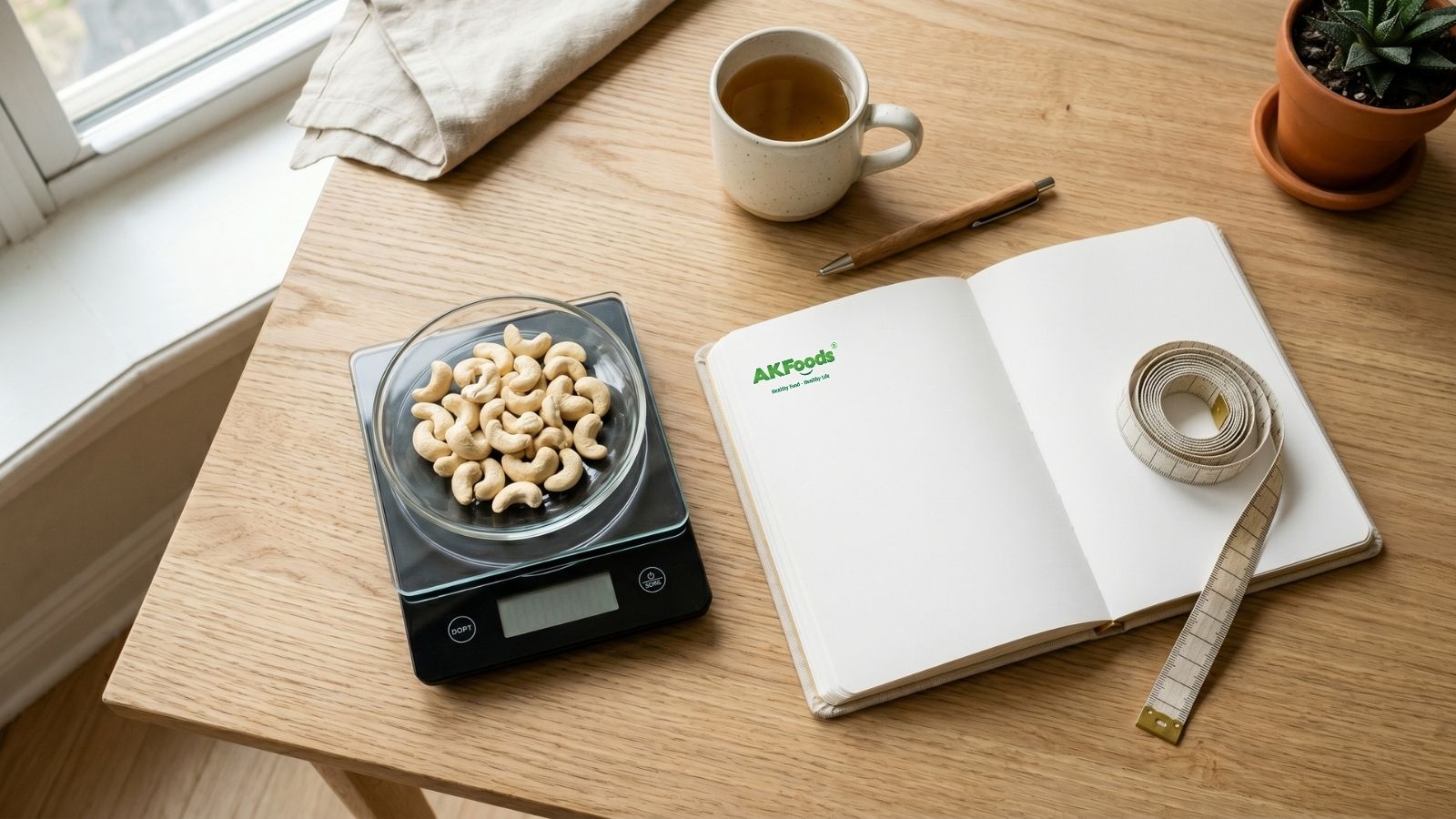 You could eat cashews as a light snack or mix them with green salads and low-fat yogurt