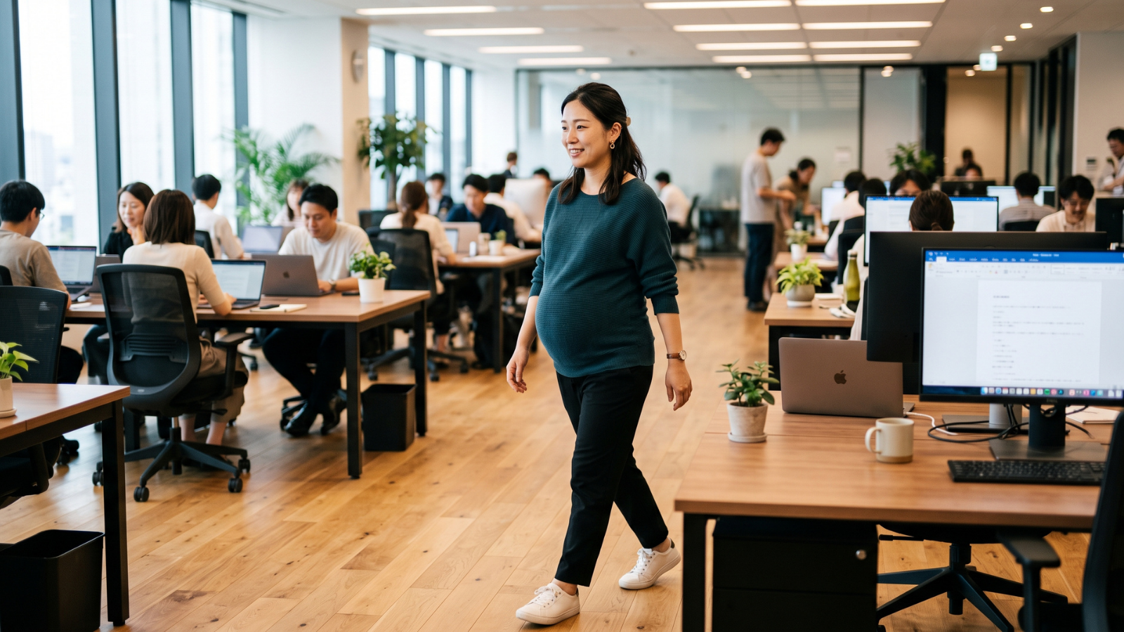 Light walking after lunch or office breaks boosts metabolism, helping your body absorb healthy pregnancy snacks much better.
