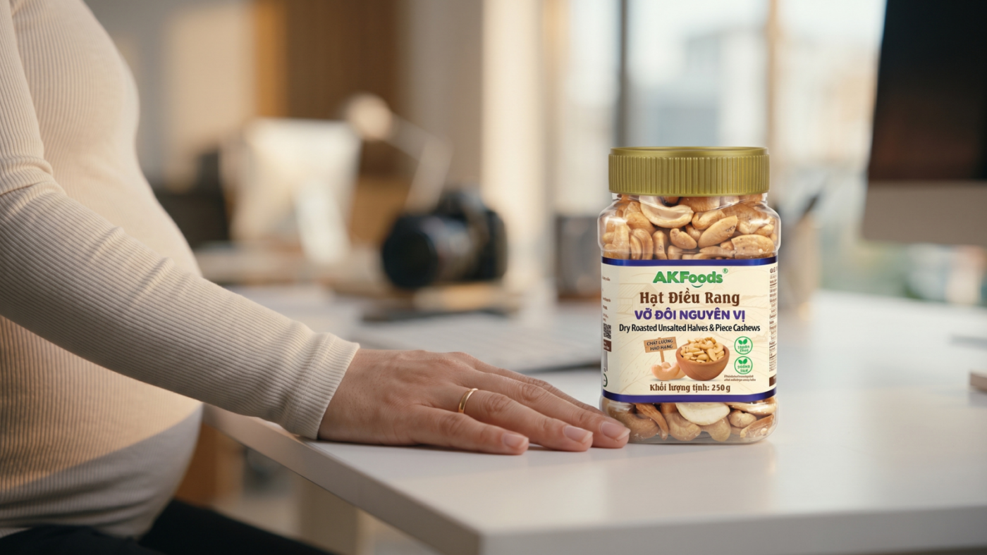 An Khang Foods delivers complete nutrition for both mother and baby through premium, healthy pregnancy snacks