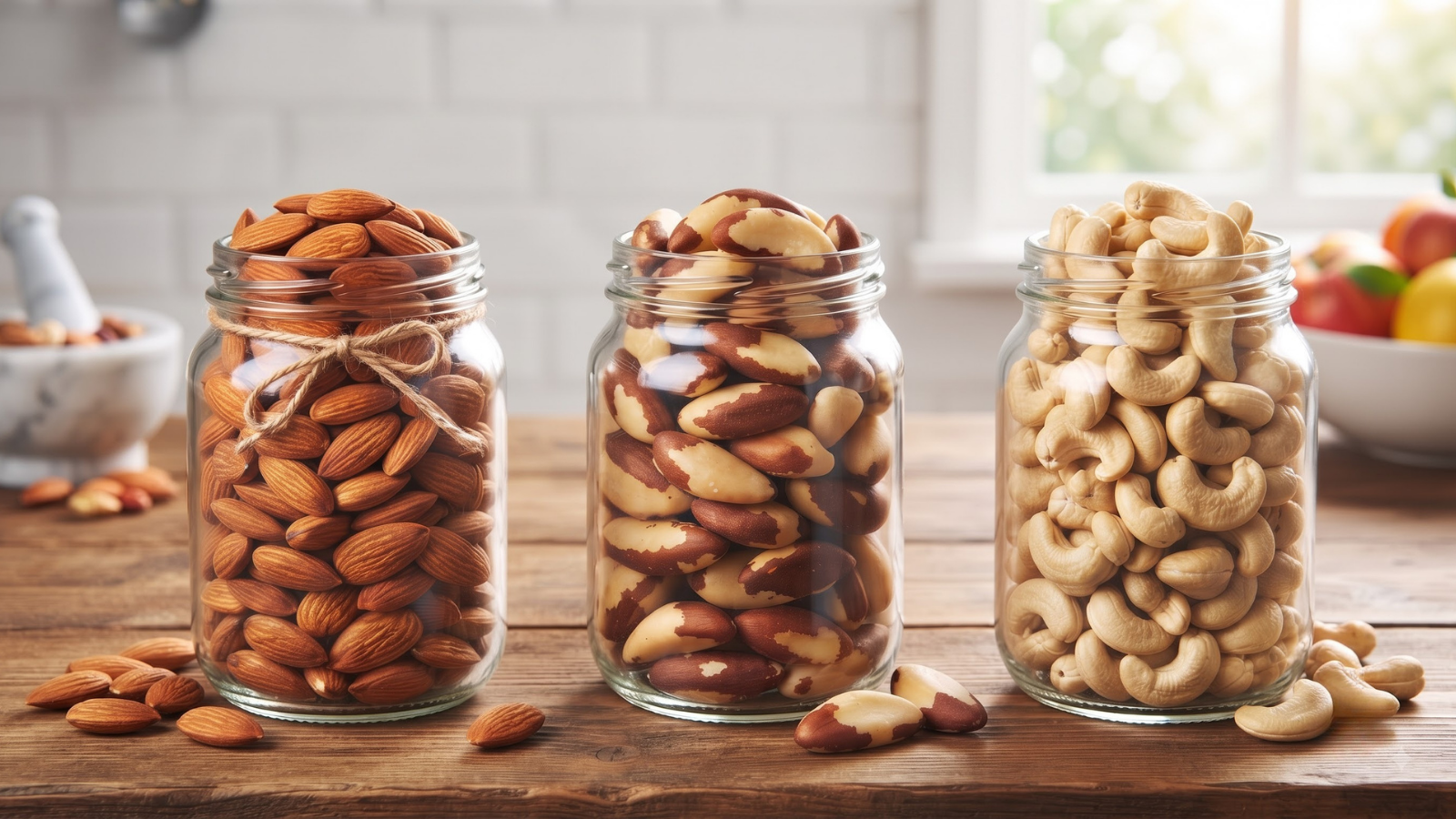 Mixing nuts into daily meals