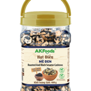 Hạt Điều Mè Đen AKFoods Hũ 400g