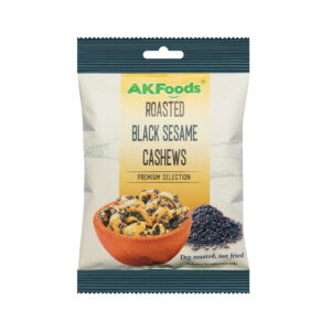 Roasted Black Sesame Cashews 100g
