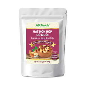 Hạt Dinh Dưỡng Hỗn Hợp Có Muối AKFoods Túi 55g