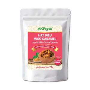 Hạt Điều Miso Caramel AKFoods Túi 70g